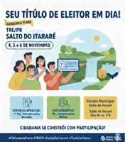 Atendimento do Tribunal Eleitoral em Salto do Itararé