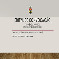 AUDIÊNCIA PÚBLICA